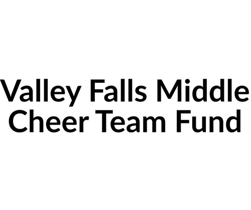 Valley Falls Middle Cheer Team Fund