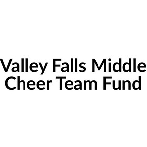 Valley Falls Middle Cheer Team Fund