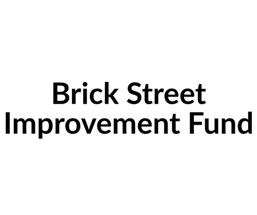 Brick Street Improvement Fund